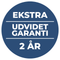 EKSTRA: Udvidet garanti 2 år